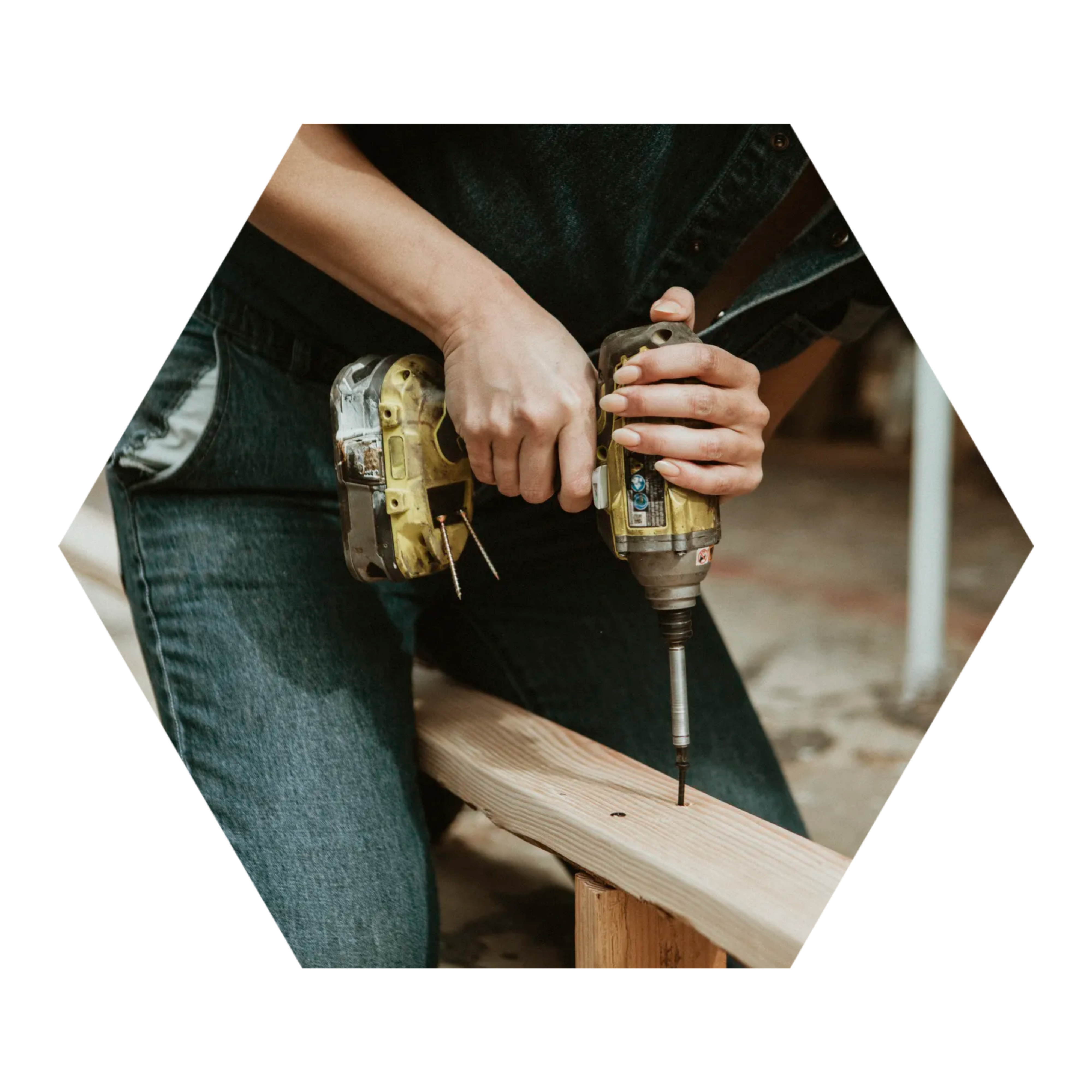 png-drilling-lumber-hexagonal-sticker-transparent-background